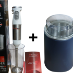 هاند بلندر 600وات فلامنجو+مطحنة بن وتوابل